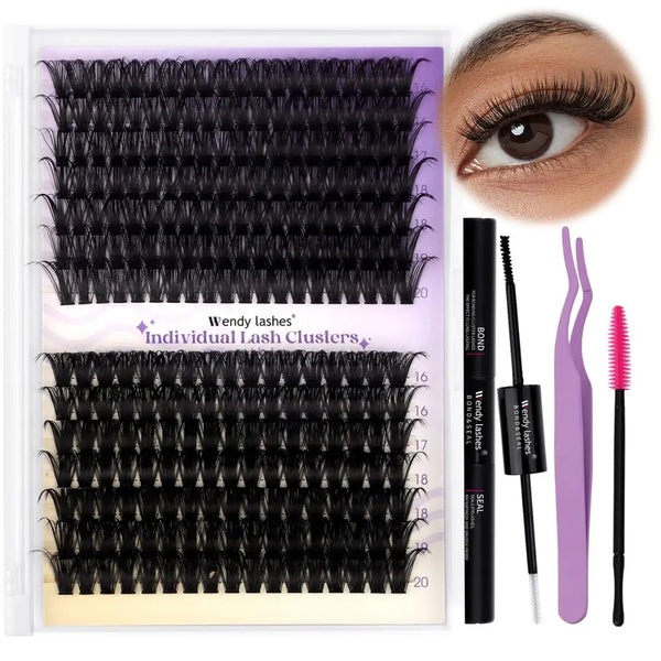60D+80D Volume Individual Lash Clusters